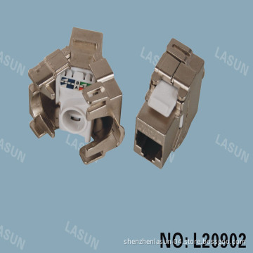 CAT6 Keystone Jack-Tooless/Tooless Connector (L20902)